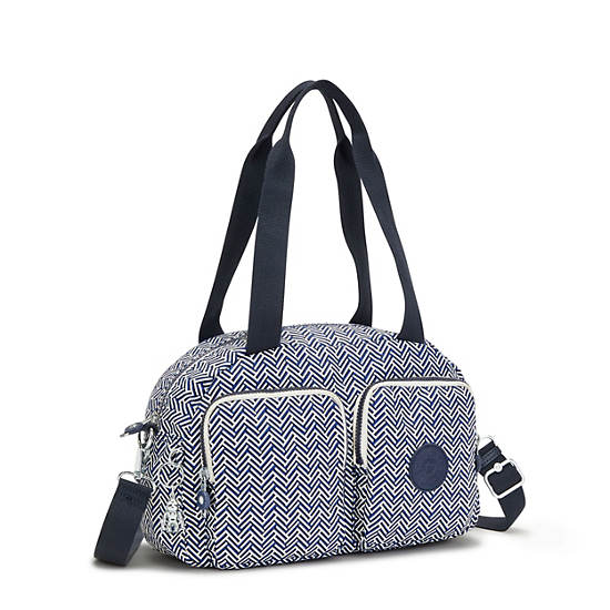 Kipling Cool Defea Printed Shoulder Bags Urban Chevron | CA 1399EB